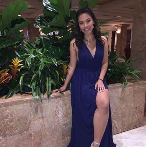 Lulus Navy blue dress